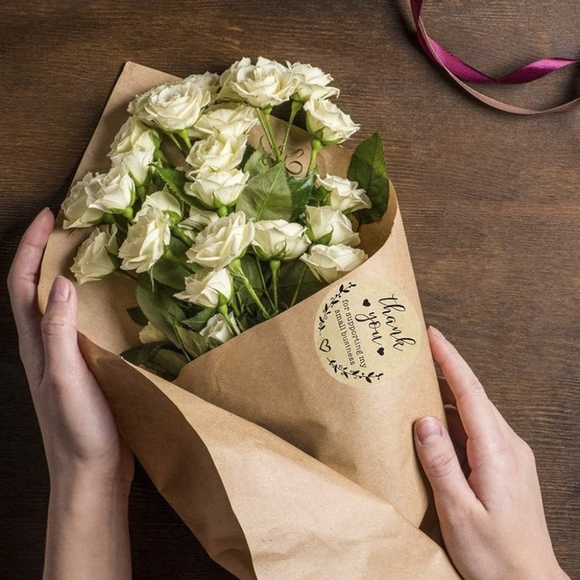 2” Thank 🖤You 🖤 For Supporting My Small Business Stickers•500 Pack - Picture 5 of 10